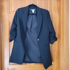 H&M Blazer Black XS